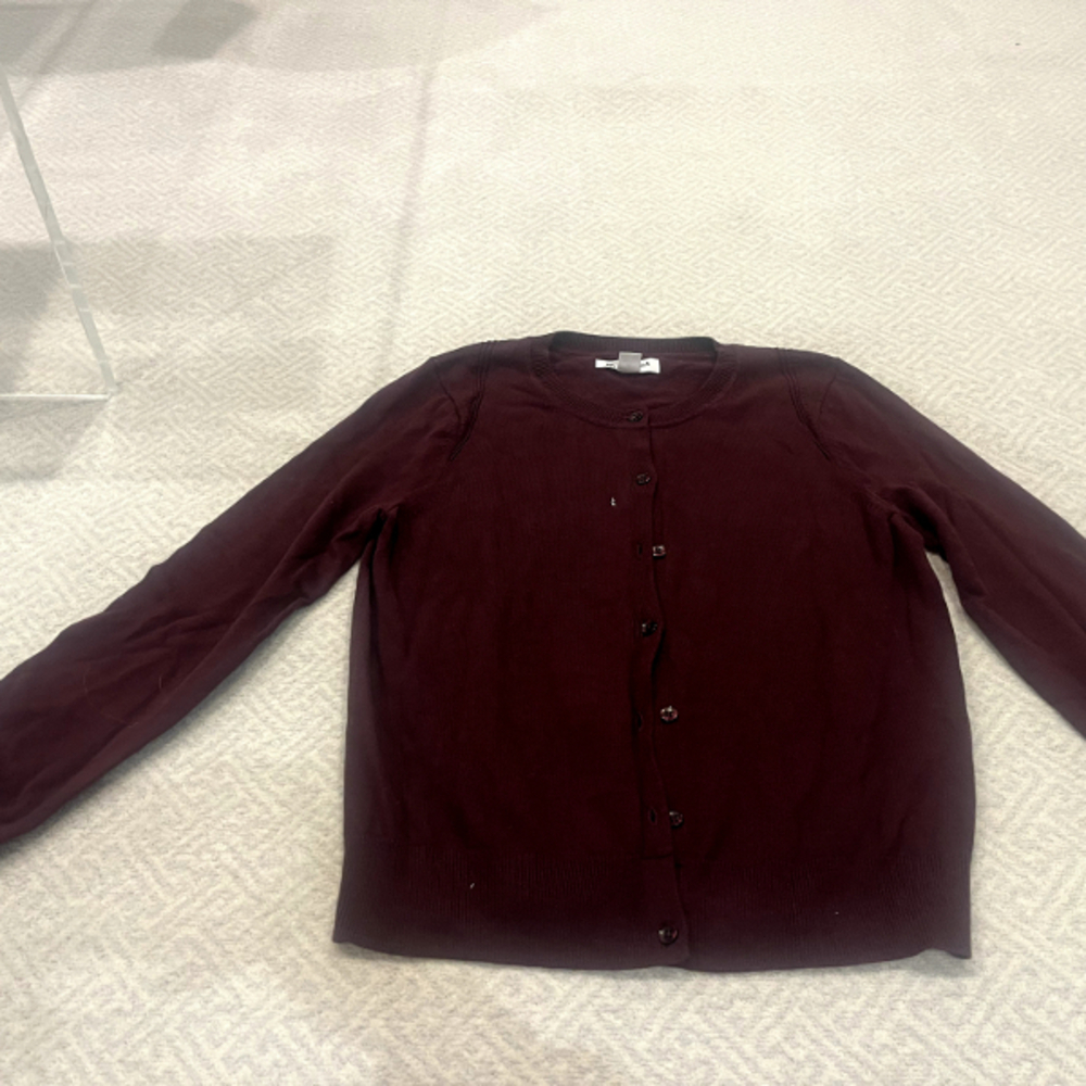 Gilboa Knitwear Women's Burgundy Cardigan